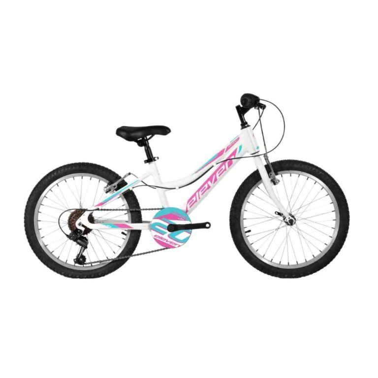 Bicicleta infantil Eleven Vortex Jr. 20 pulgadas 6v. Blanco