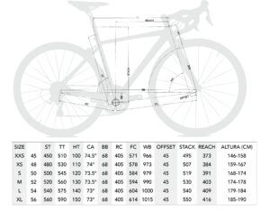 Bicicleta Vitoria Race RS04 Sunrace/Microshift 18 velocidades Azul - Imagen 2