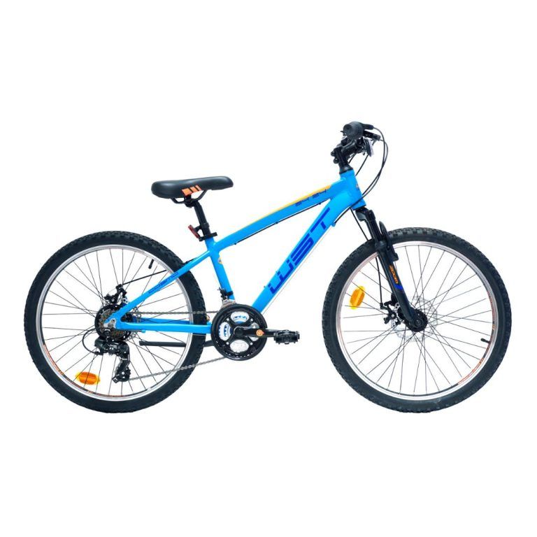 Bicicleta WST Cosmo 24 Pulgadas Disco Mecánico 21v. Azul