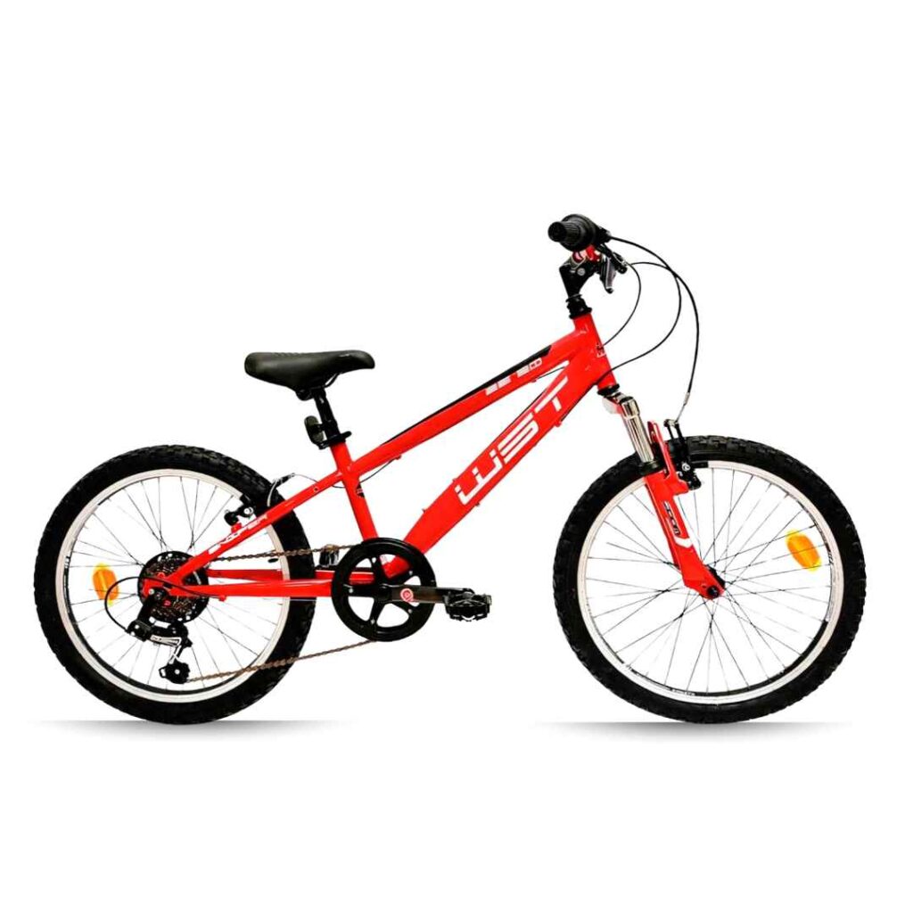 Bicicleta Infantil 20 pulgadas WST Sniper 6v Rojo