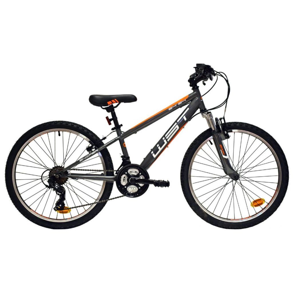 Bicicleta Infantil 24 Pulgadas WST Sniper 21v. Gris
