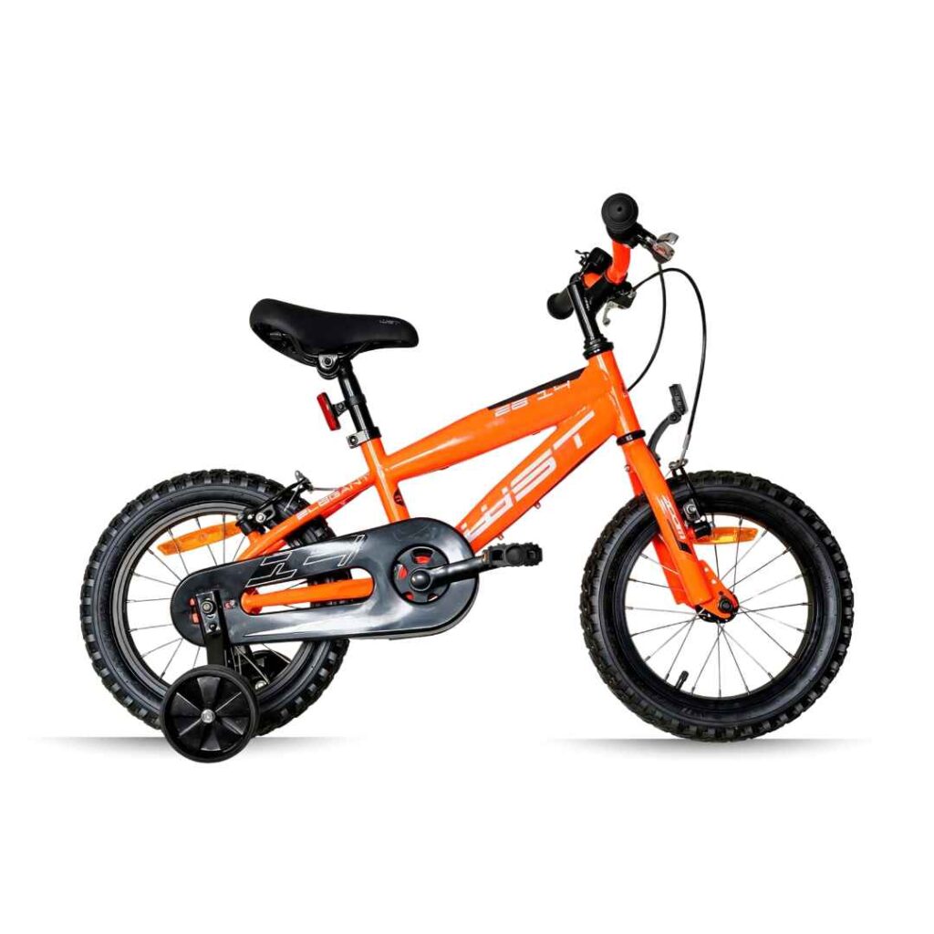 Bicicleta infantil WST Junior 14 pulgadas Naranja