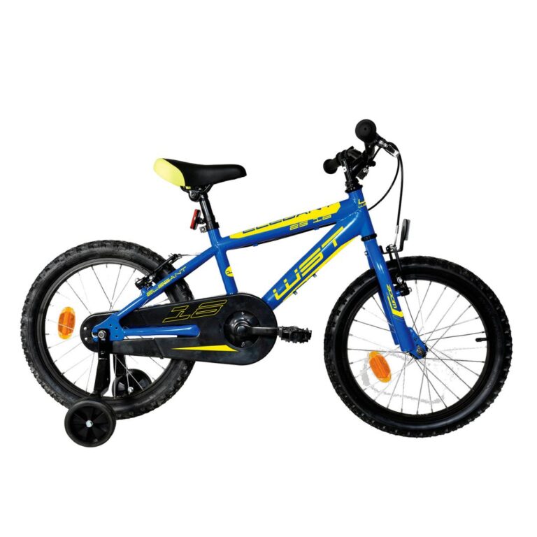 Bicicleta Infantil WST Junior 18 Pulgadas Azul
