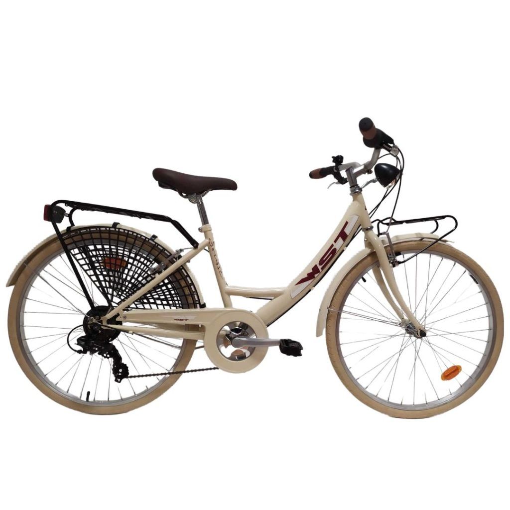 Bicicleta Paseo 26 Pulgadas WST Sousse Crema