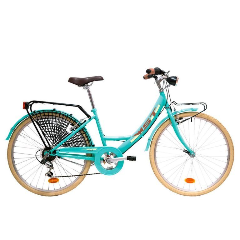 Bicicleta Paseo 26 Pulgadas WST Sousse Turquesa