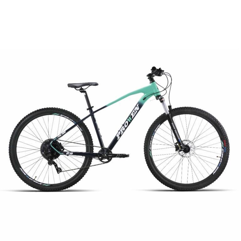 Bicicleta Prowen 29" Monoplato 12v. Negro/Turquesa 2023
