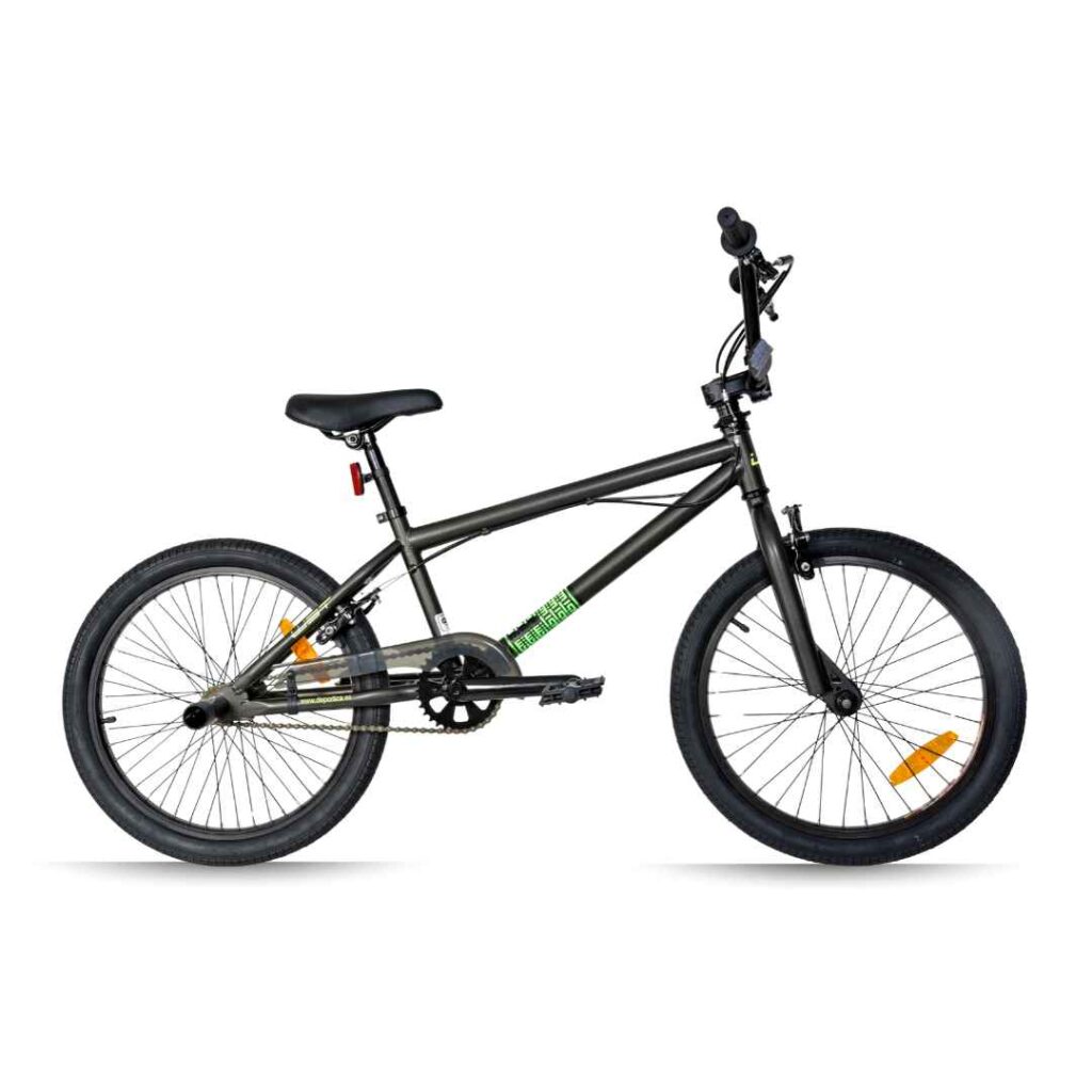 Bicicleta BMX WST Freestyle 20 Pulgadas Gris