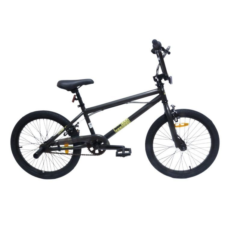 Bicicleta BMX WST Freestyle Gris