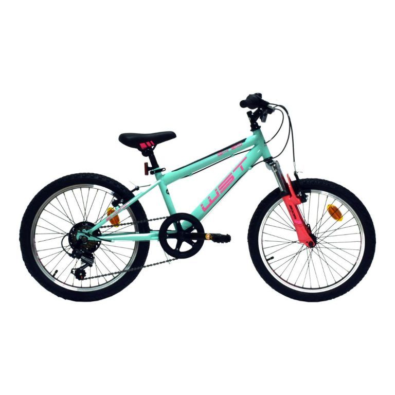 Bicicleta Infantil 20 pulgadas WST Sniper 6v Turquesa