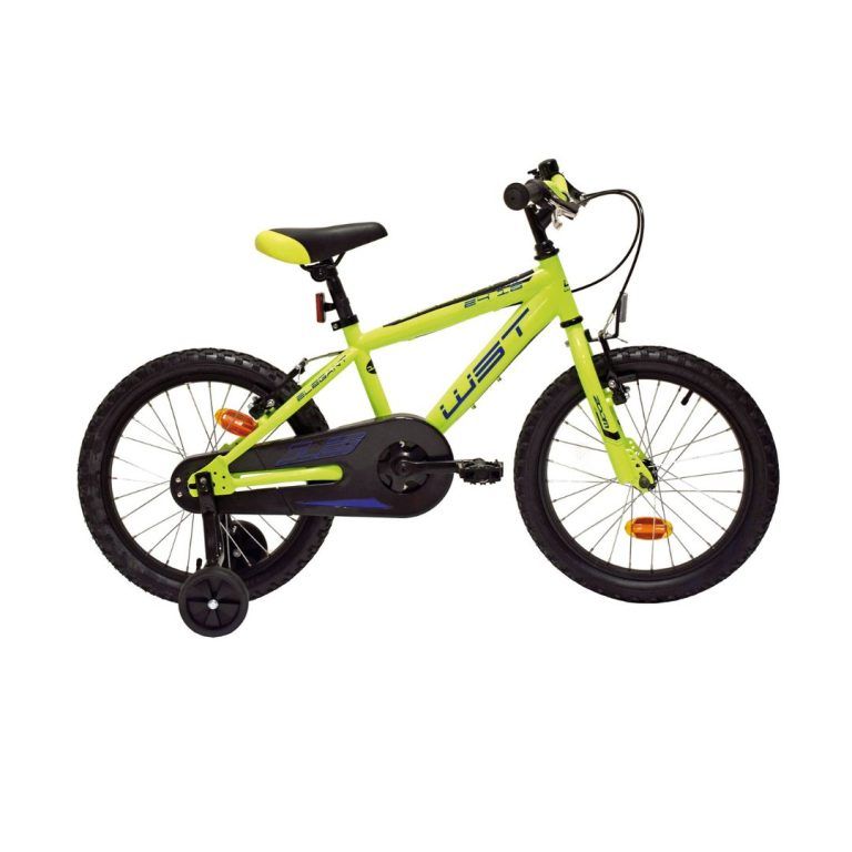 Bicicleta Infantil WST Junior 18 Pulgadas Amarillo