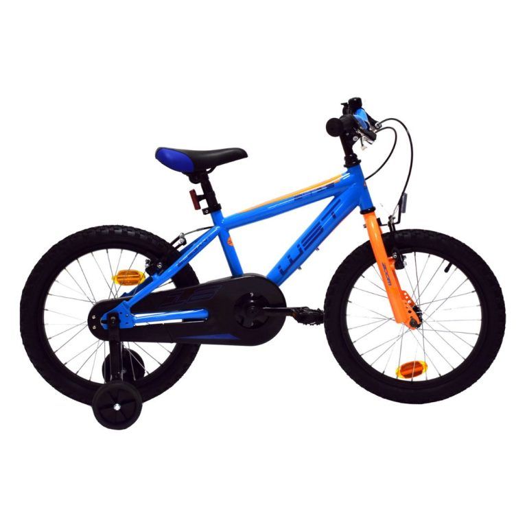 Bicicleta Infantil WST Junior 18 Pulgadas Azul