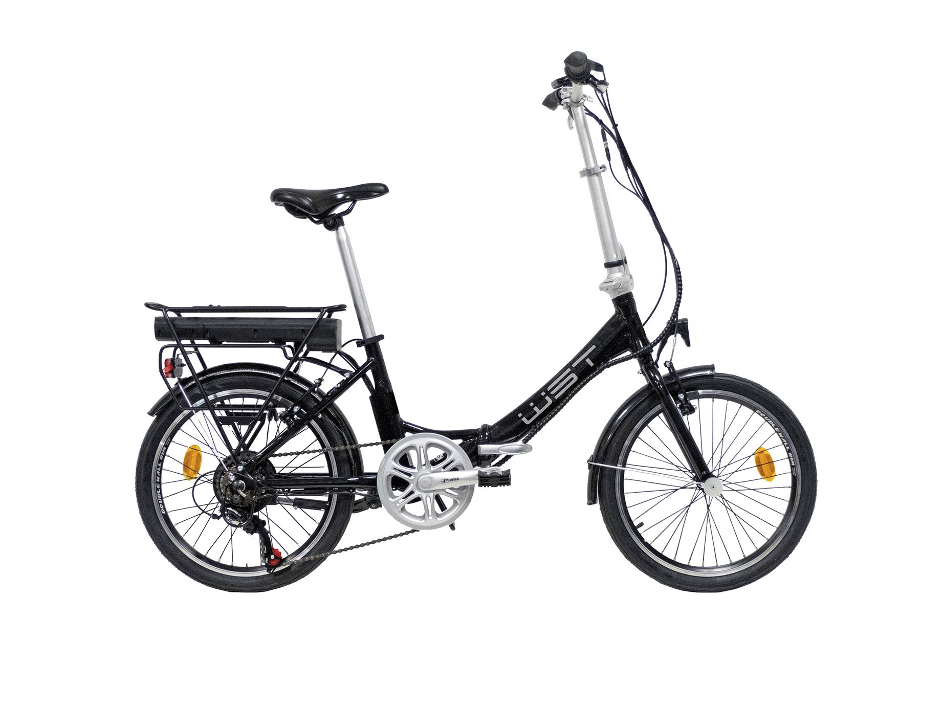 bicicleta-electrica-wst-20-pulgadas-plegable-negro Bicicleta Eléctrica WST 20 Pulgadas Plegable Negro