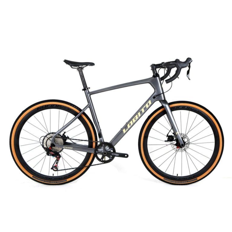 Bicicleta Gravel Lobito GV08 12v. Carbono Gris