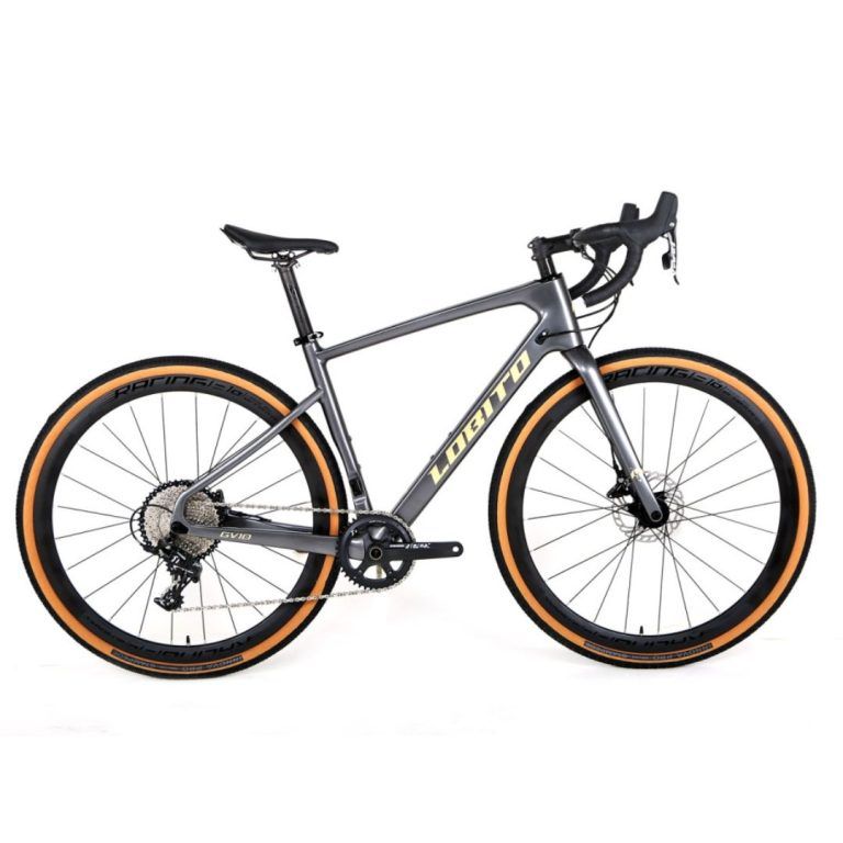 Bicicleta Gravel Lobito GV10 12v. Carbono Gris