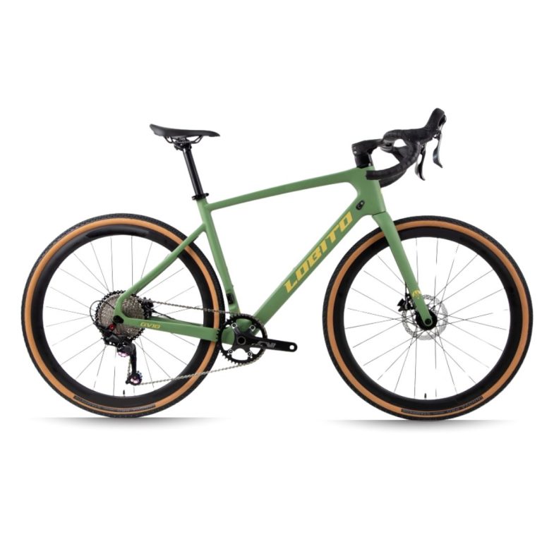 Bicicleta Gravel Lobito GV10 12v. Carbono Verde 2024