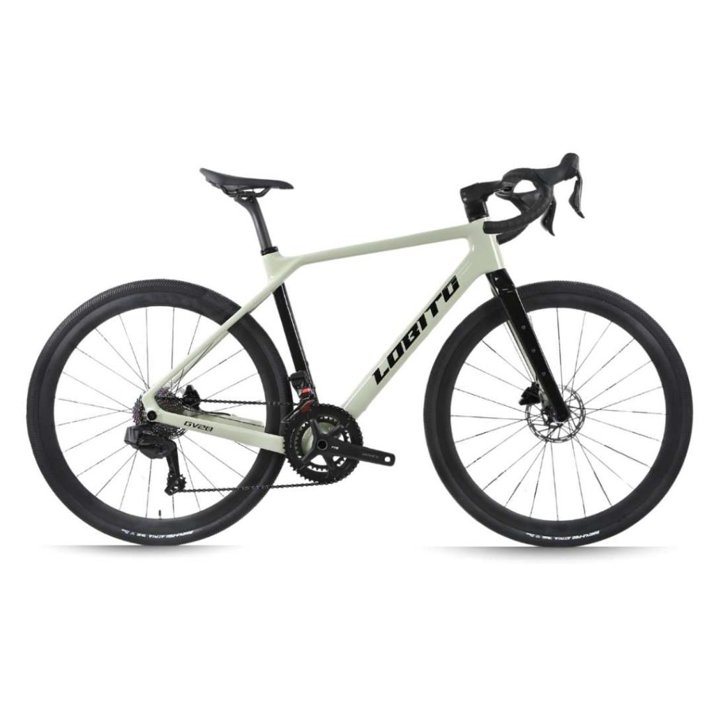 Bicicleta Gravel Lobito GV20 13v. Blanco 2024