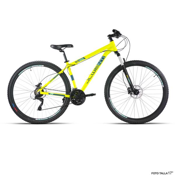 Bicicleta JL Wenti 29" Aluminio 21 Vel. Amarillo