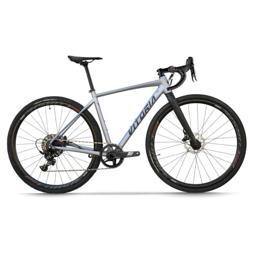 Bicicleta Vitoria Nyx Explorer Apex 12v. Gris Bicicleta Vitoria Nyx Explorer Apex 12v. Gris