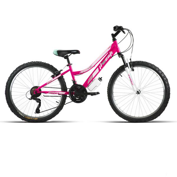 Bicicleta JL Wenti 26" Rosa Microshift Suspensión 21 Vel.