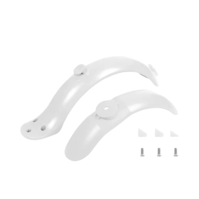 Kit Guardabarros Delantero y Trasero Blanco Patinete Xiaomi