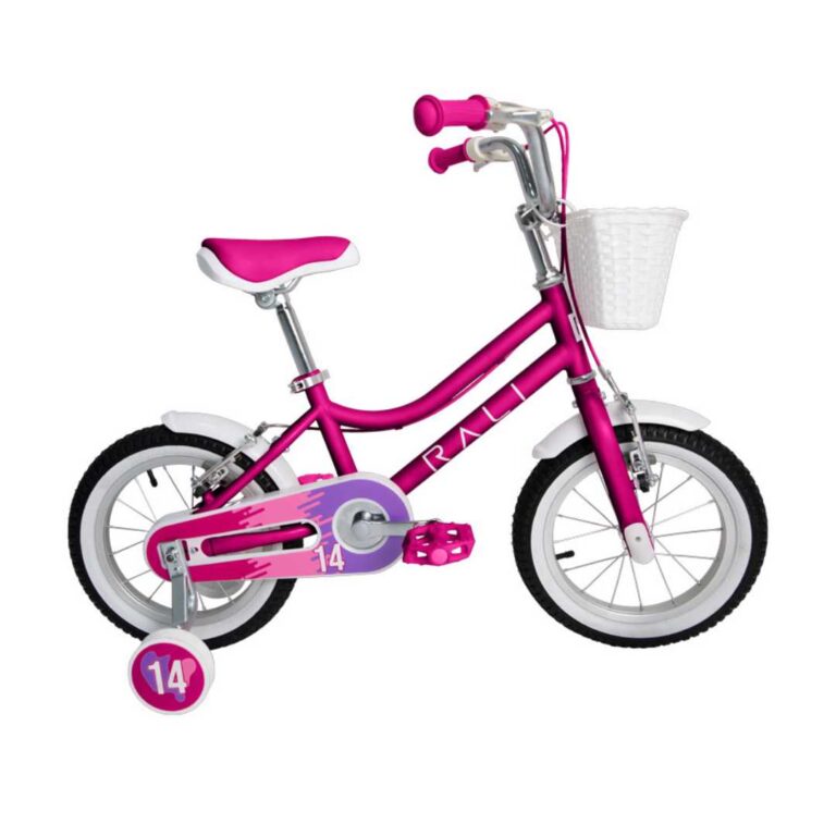 Bicicleta Infantil Rali Malulu 14 Pulgadas Fucsia