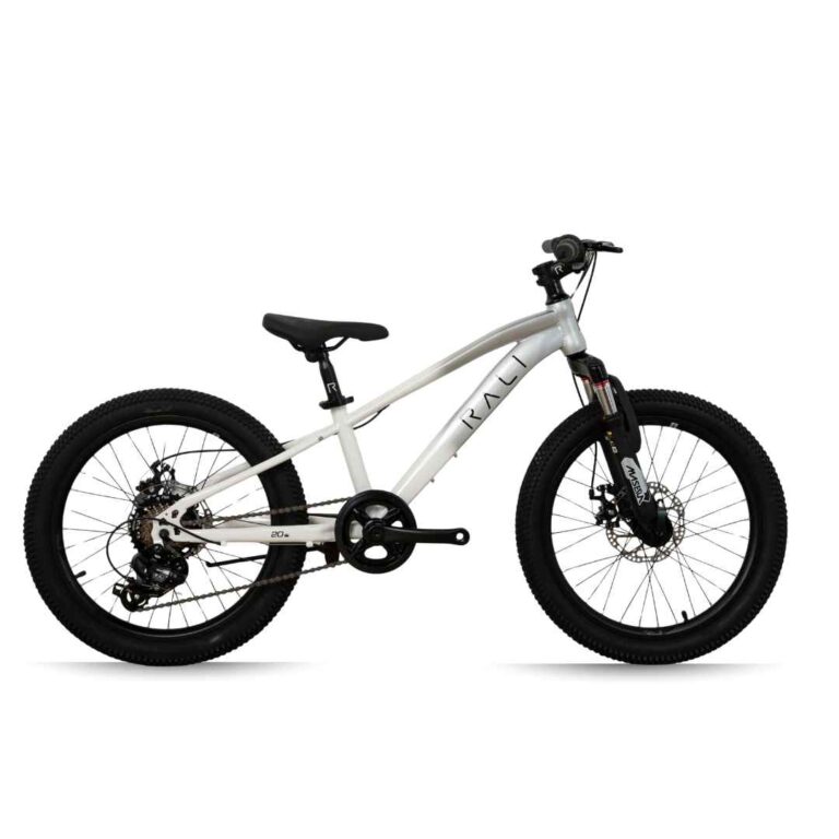 Bicicleta Infantil Rali Pro-1 20 pulgadas 7v Blanco/Plata