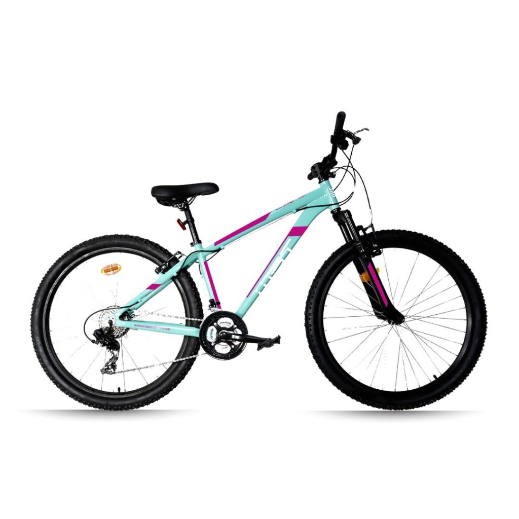 Bicicleta WST Cosmo 27,5 Pulgadas 21v. Turquesa