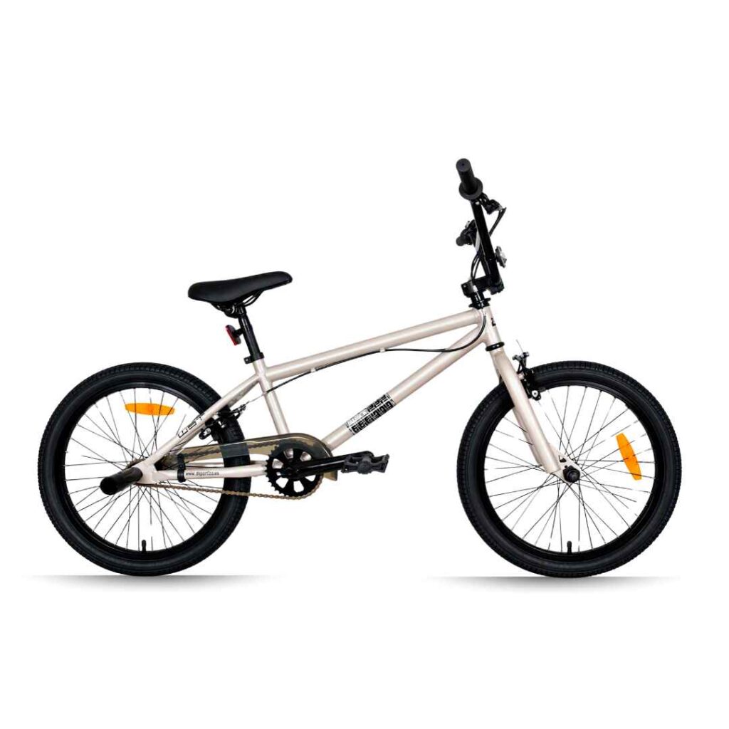 Bicicleta BMX WST Freestyle 20 Pulgadas Plata