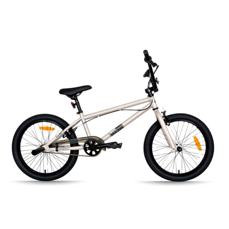 Bicicleta BMX WST Freestyle 20 Pulgadas Plata
