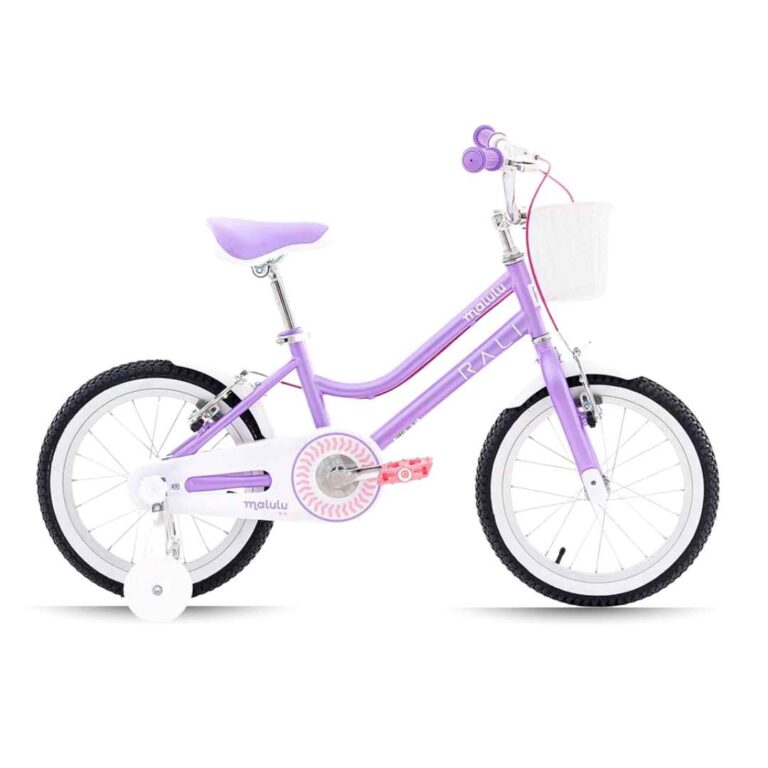 Bicicleta Infantil Rali Malulu 16 Pulgadas Lila